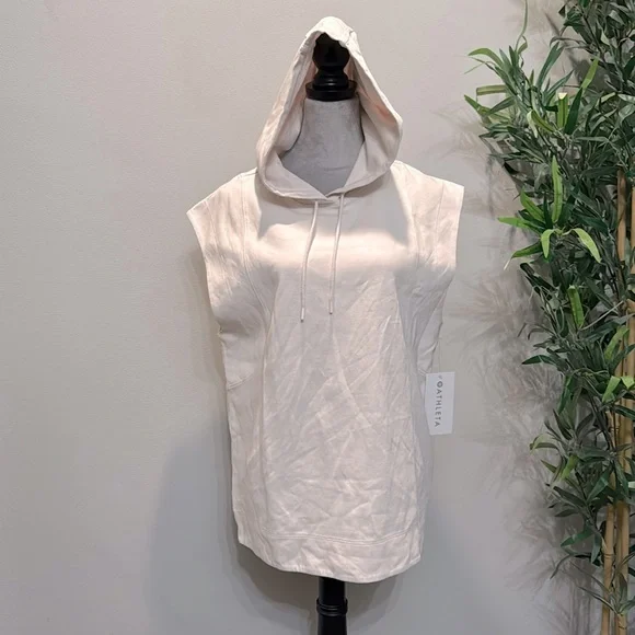 Athleta sundown sleeveless sweatshirt tank NWT XS - Picture 1 of 8